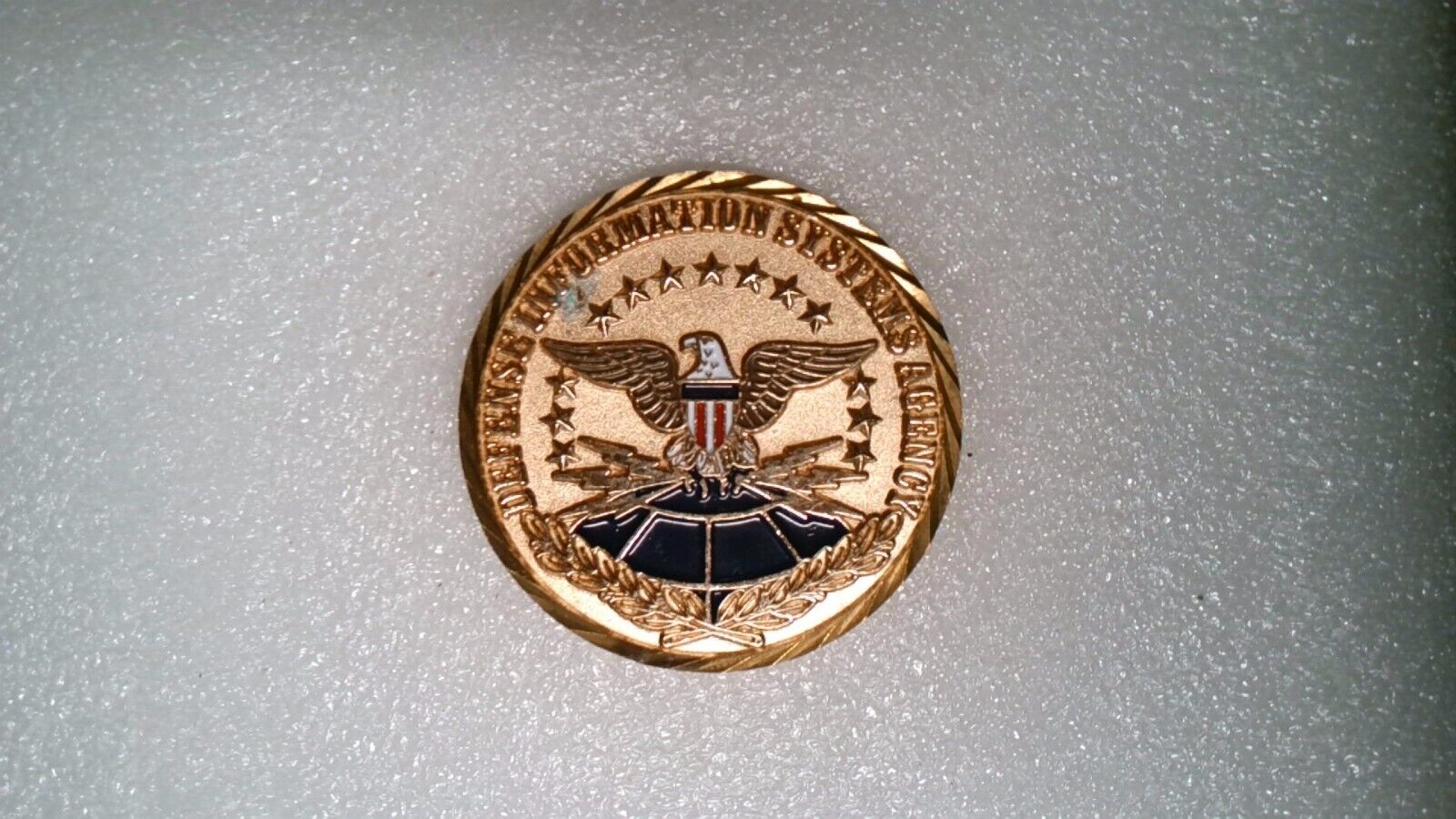 CHALLENGE COIN DEFENSE INFORMATION SYSTEMS AGENCY CONTRACTING ORGANIZATION