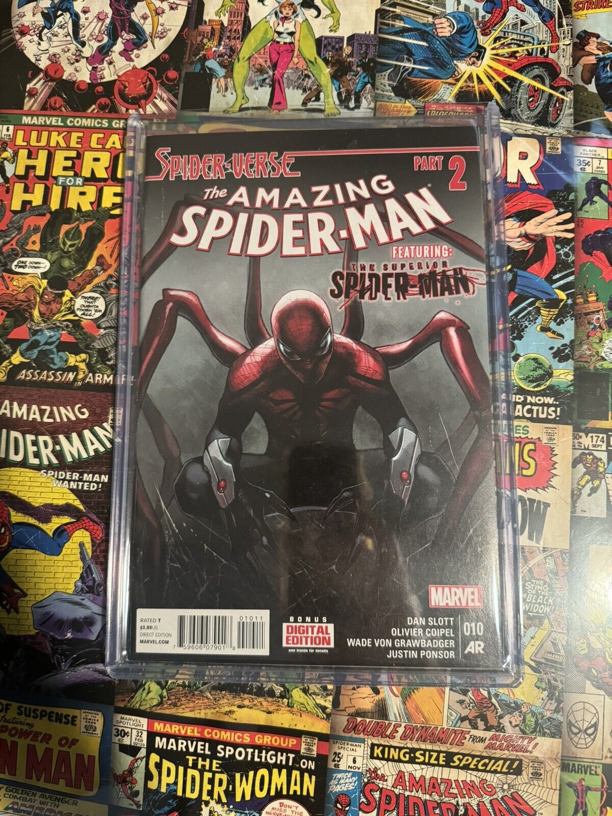 Amazing Spider-Man #10 (Marvel Comics 2015) 1st appearance of Spider-Punk