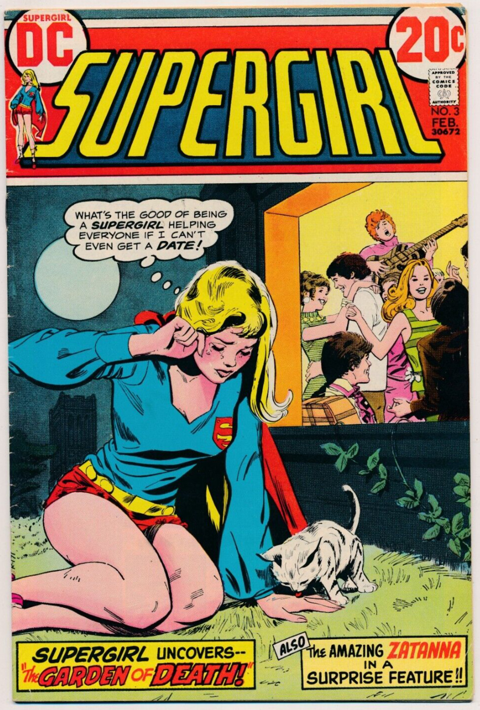 Supergirl (DC, 1972 series) #3 VG