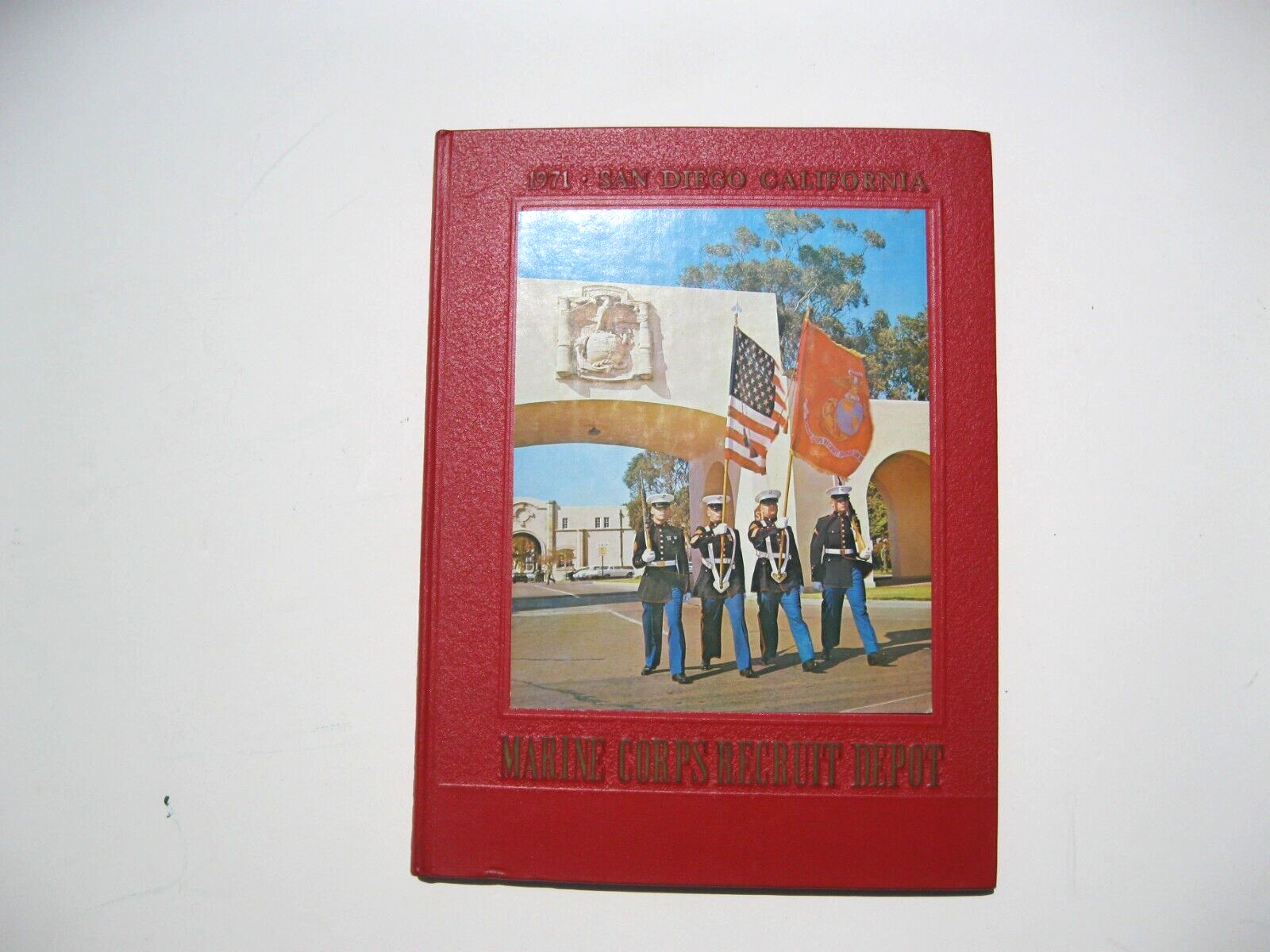 USMC MCRD San Diego 1971 Yearbook Platoon 3069 Commenced Training 19/7/71