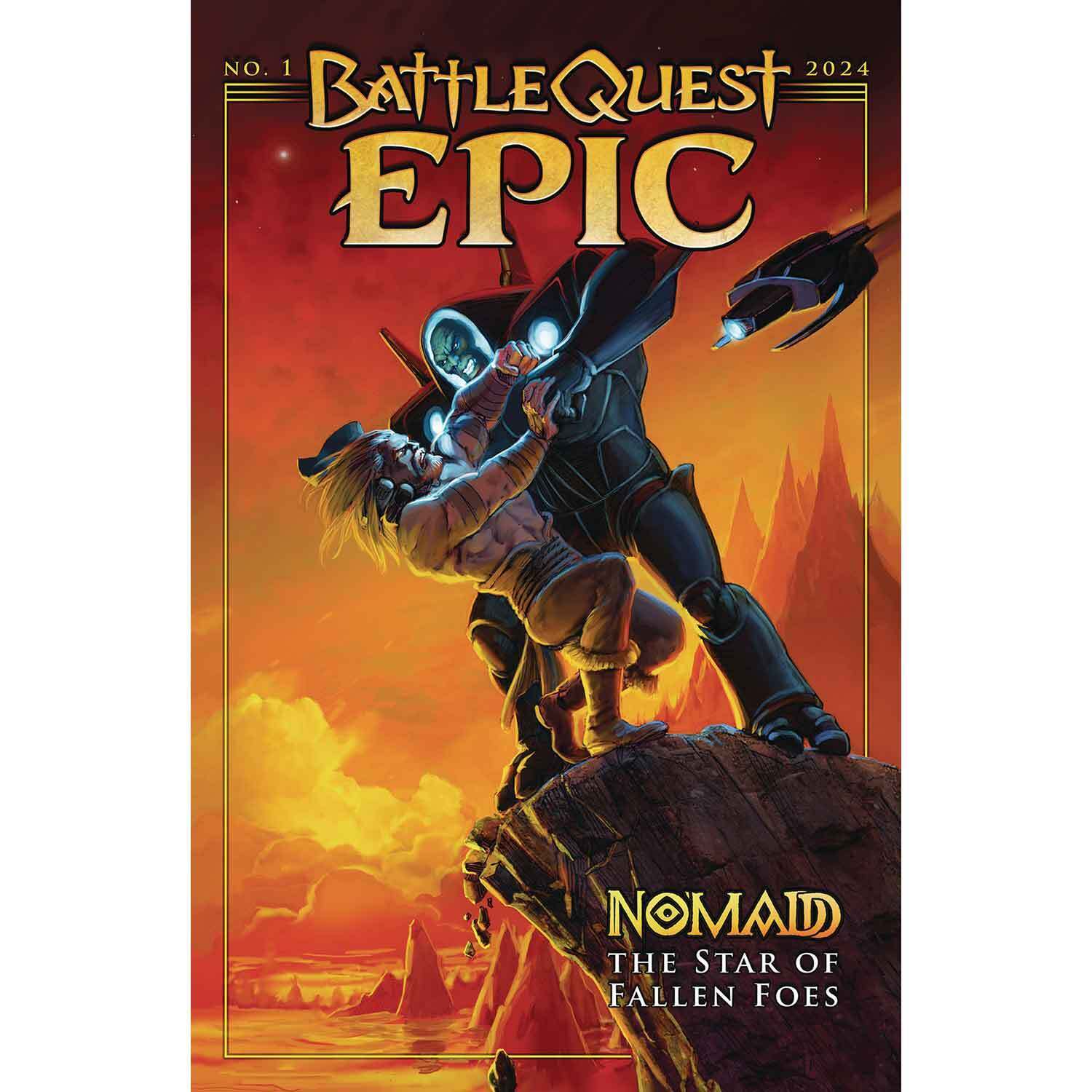 Battle Quest 2024 Epic No Madd & Steel Siege #1 Battle Quest Comics