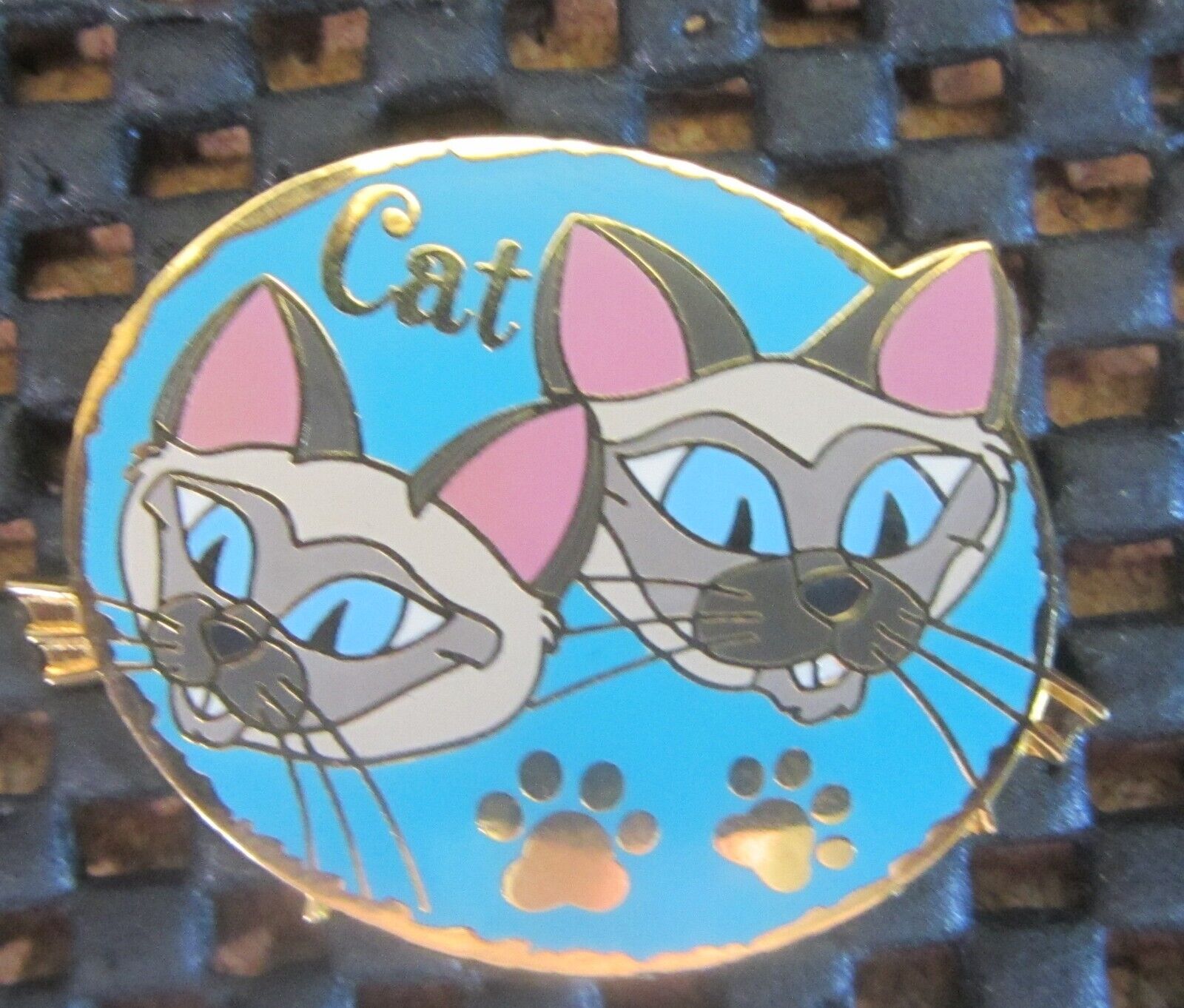 Disney WDW - Si Am - Siamese Cats - Cast Lanyard Series - Lady and the Tramp Pin