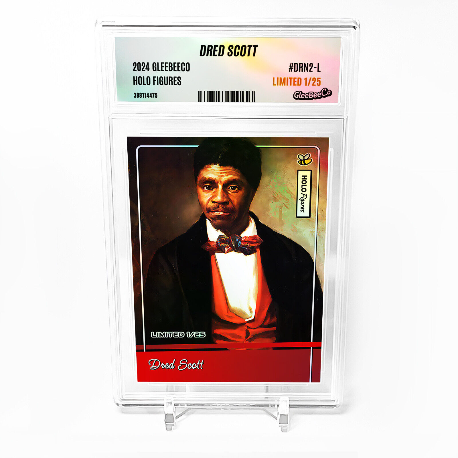 DRED SCOTT Oil on Canvas Card GleeBeeCo Holo Figures (Slab) #DRN2-L Only /25