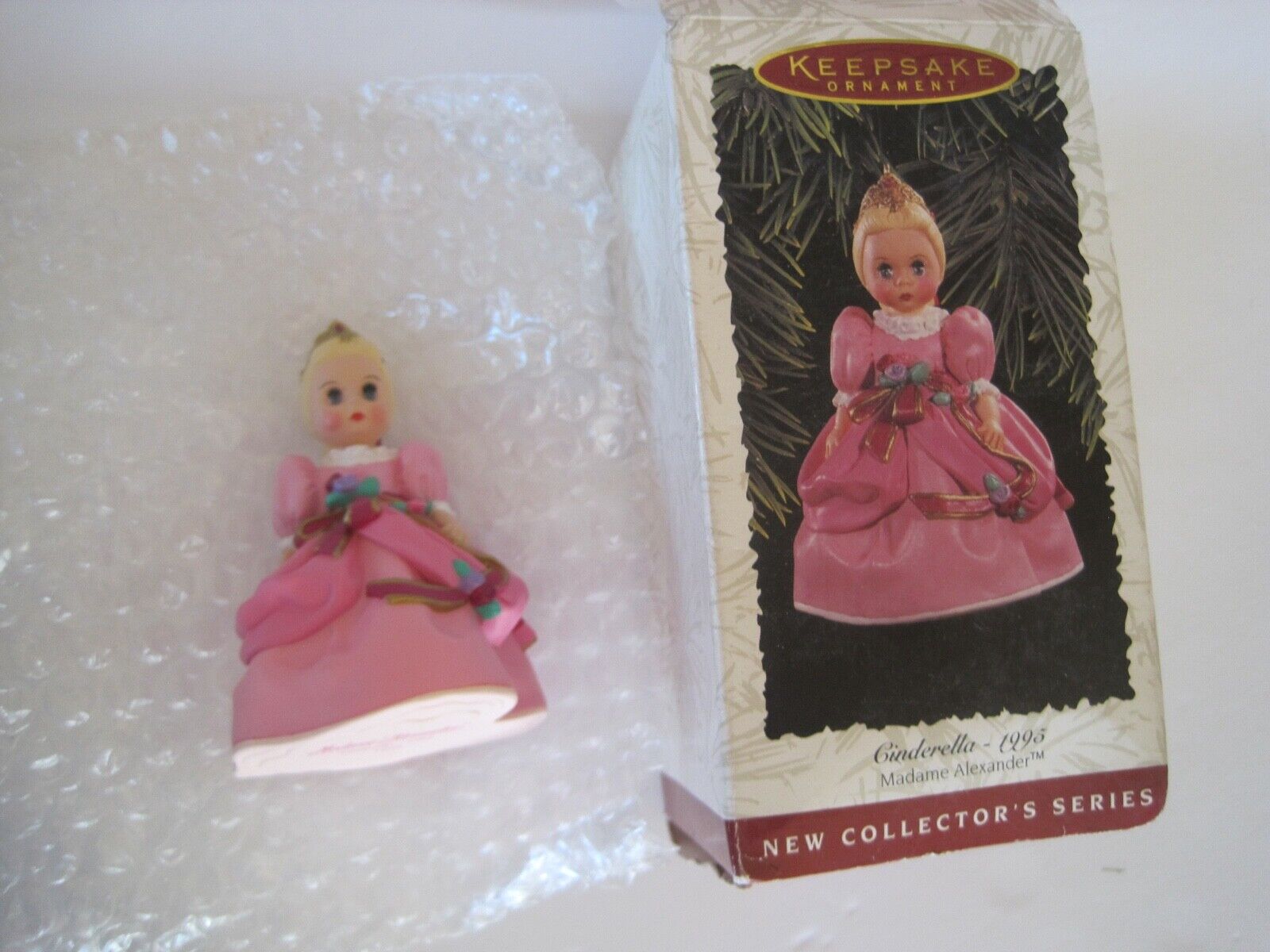 Hallmark Keepsake Ornament Cinderella Madame Alexander 1995 with Box