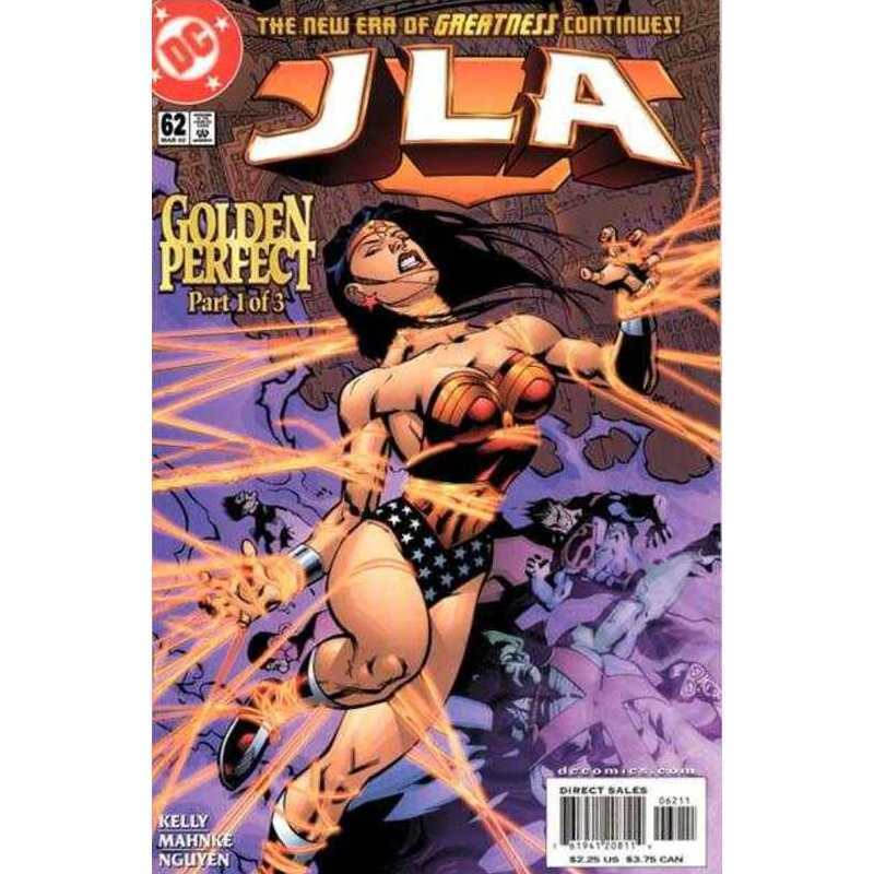 JLA #62 in Near Mint + condition. DC comics [j