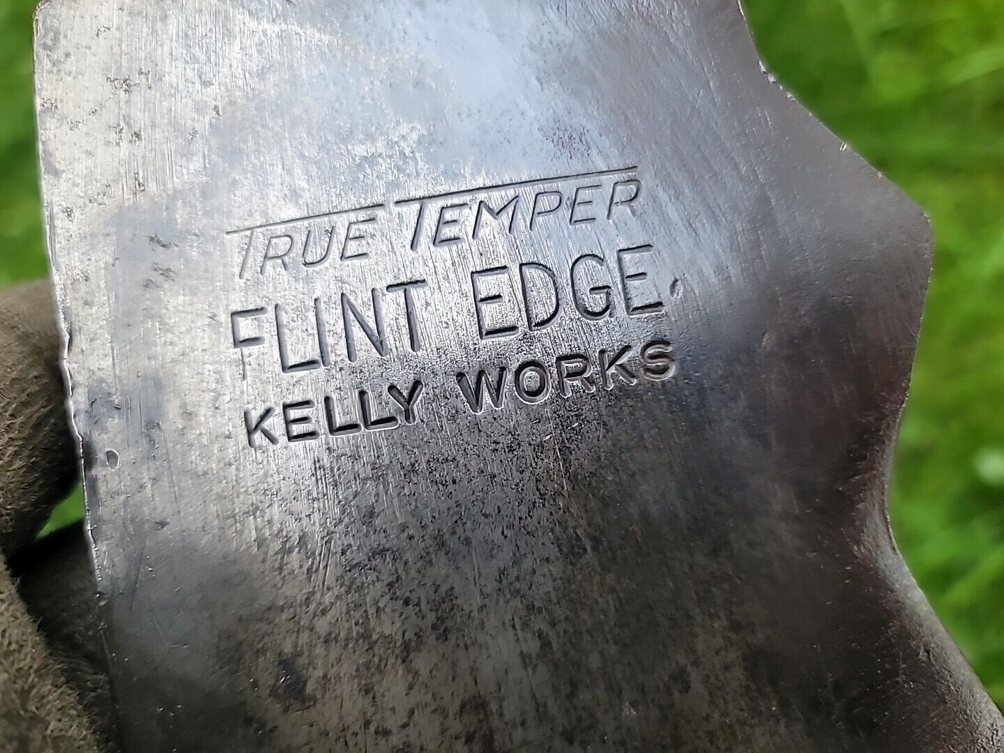 True Temper Axe Head Flint Edge Kelly Works Vintage
