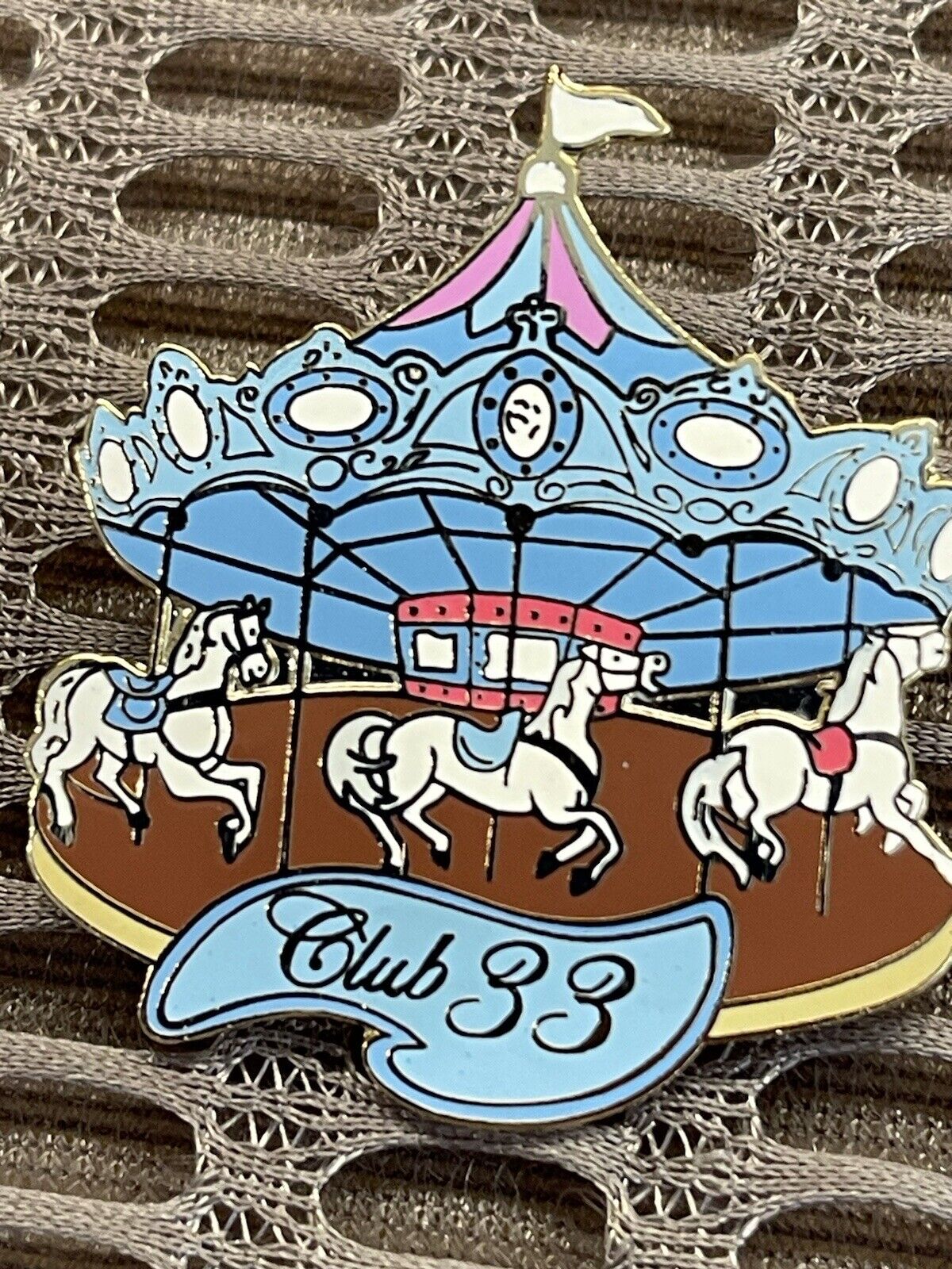 Club 33 Special Edition Disneyland  Fantasyland  Carousel Rare