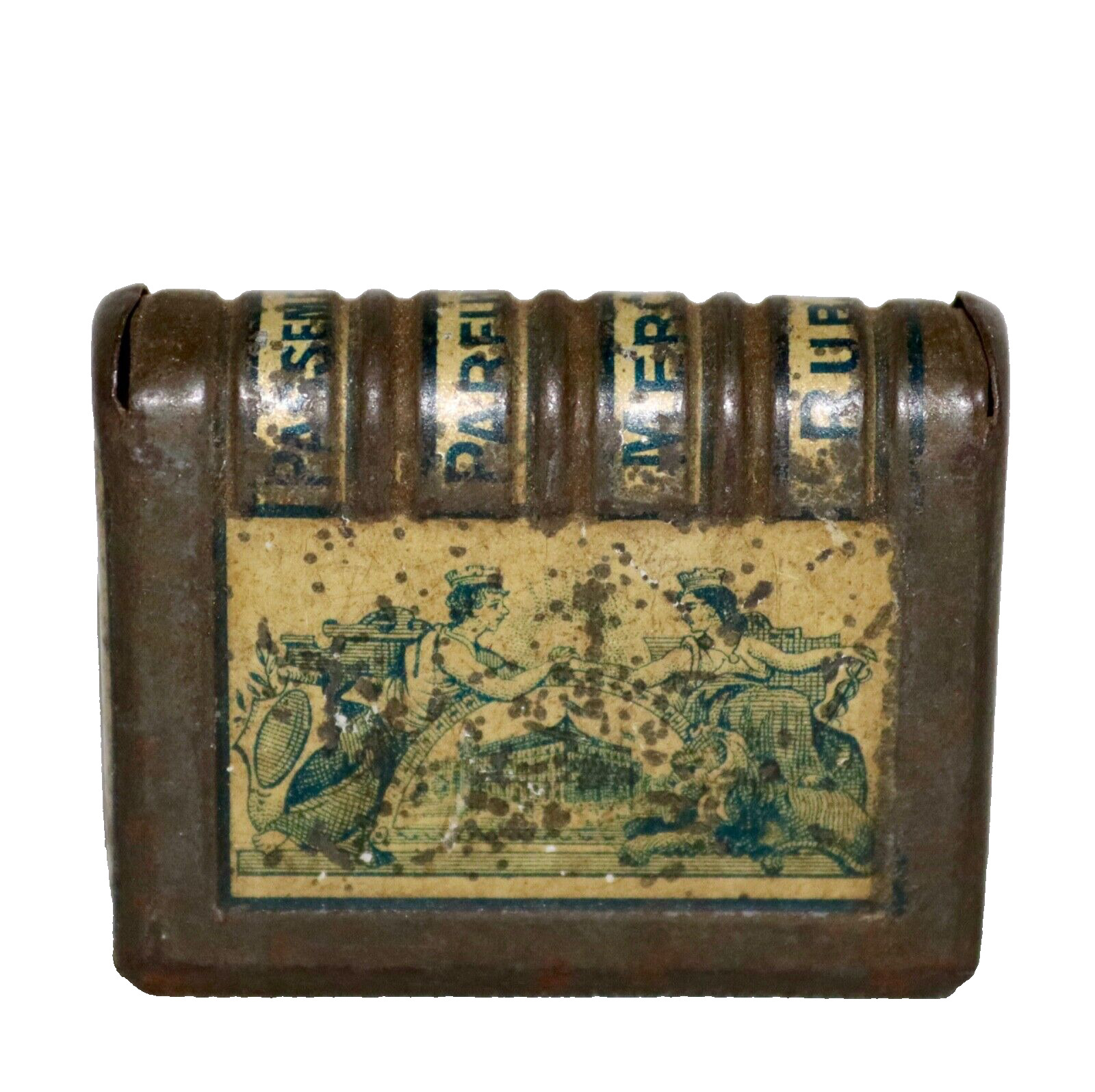 Grands Magasins ~ Des Cordeliers Nouveautes ~ Cordliers Lyon Antique Mint Tin