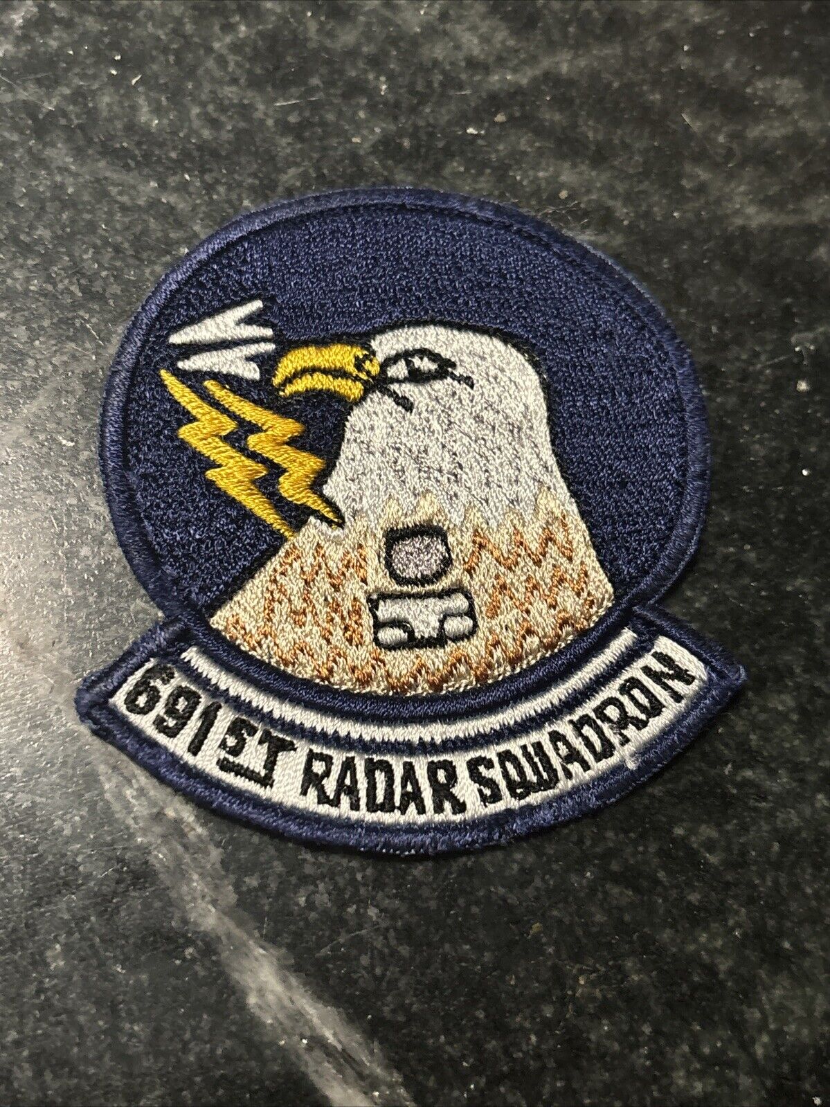 USAF AIR FORCE 691st ACWS Radar Squadron Patch 3” Cross City AFB FL AC&W