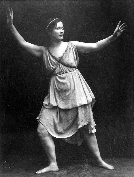 Famous American Ballet Dancer Ballerina Isadora Duncan c1900 14 Old Photo