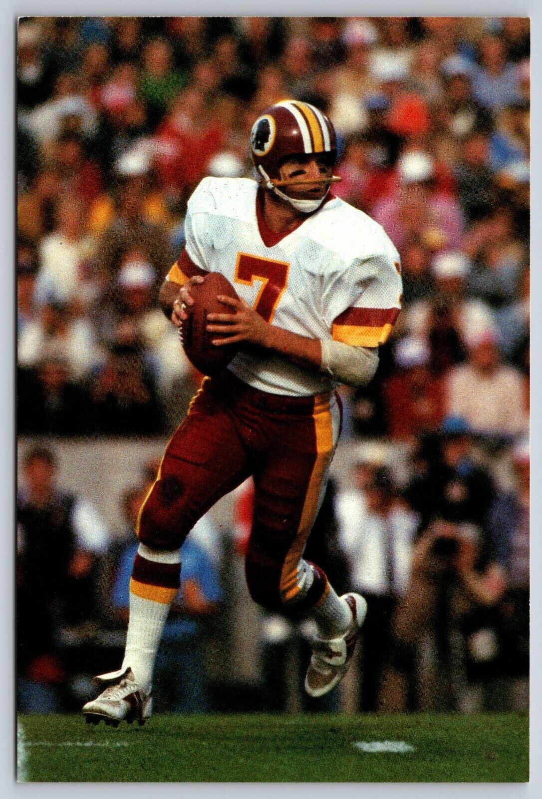 Postcard Joe Theismann Football Player Washington Redskins 6K