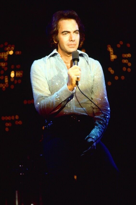 NEIL DIAMOND STUNNING 24X36 COLOR 24x36 inch Poster CONCERT PERFORMING