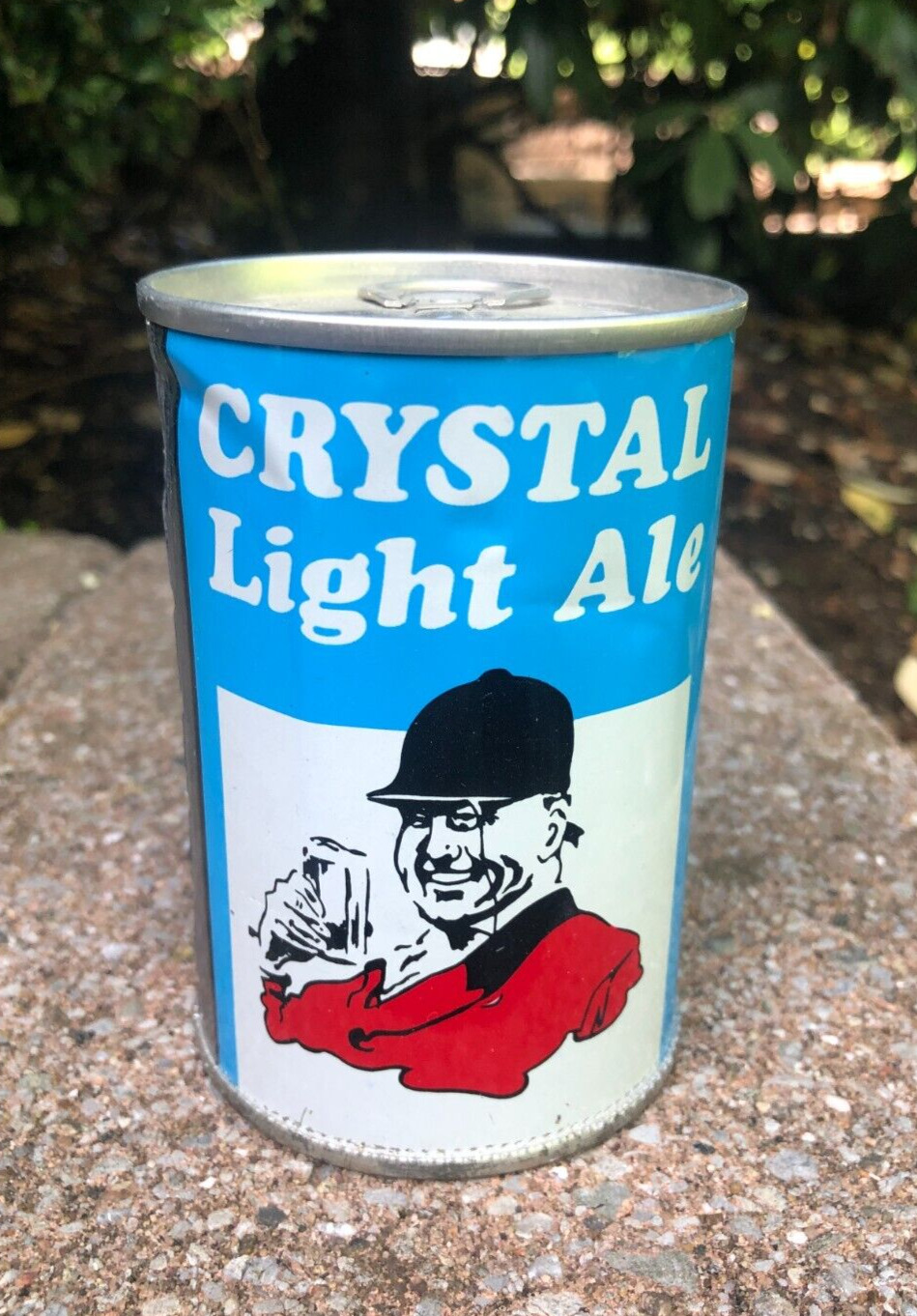 Vintage Crystal Light Ale  9 3/8oz Beer Pull Tab Can