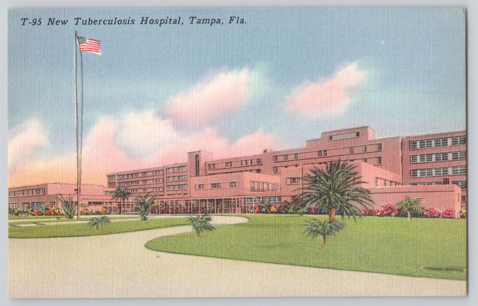 Postcard New Tuberculosis Hospital, Tampa, Fla.