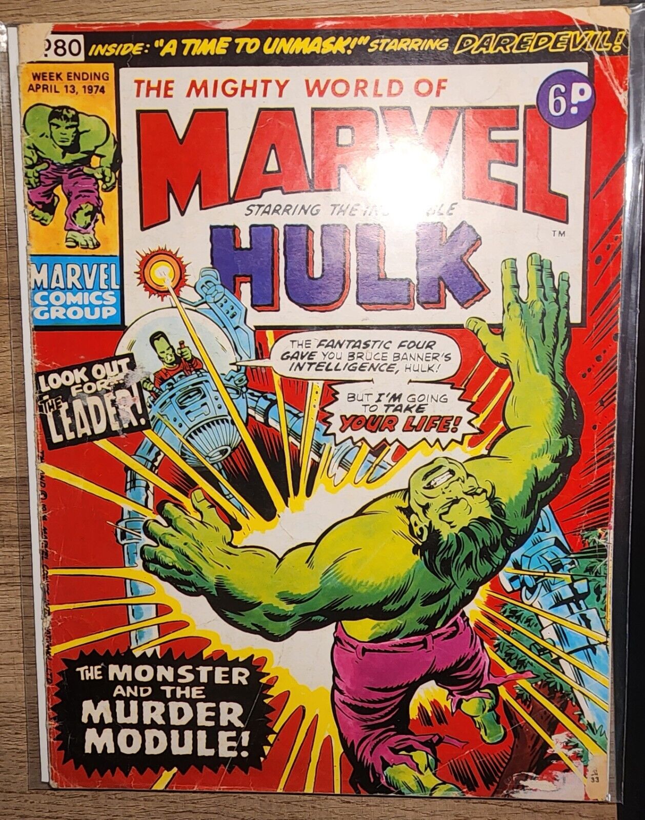 Mighty World of Marvel Hulk UK 80 81 83 84 88 90