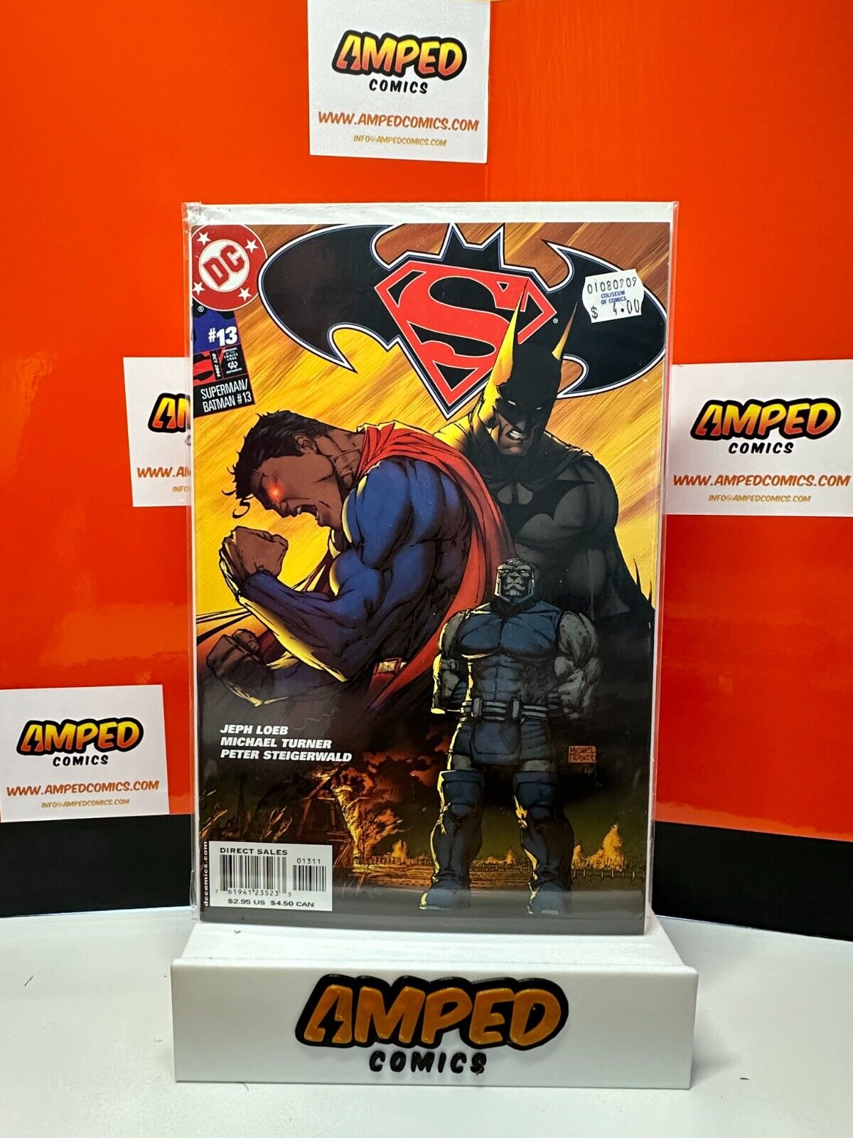 Superman Batman #13 Comic DC 2004 Michael Turner Cover 1st Print