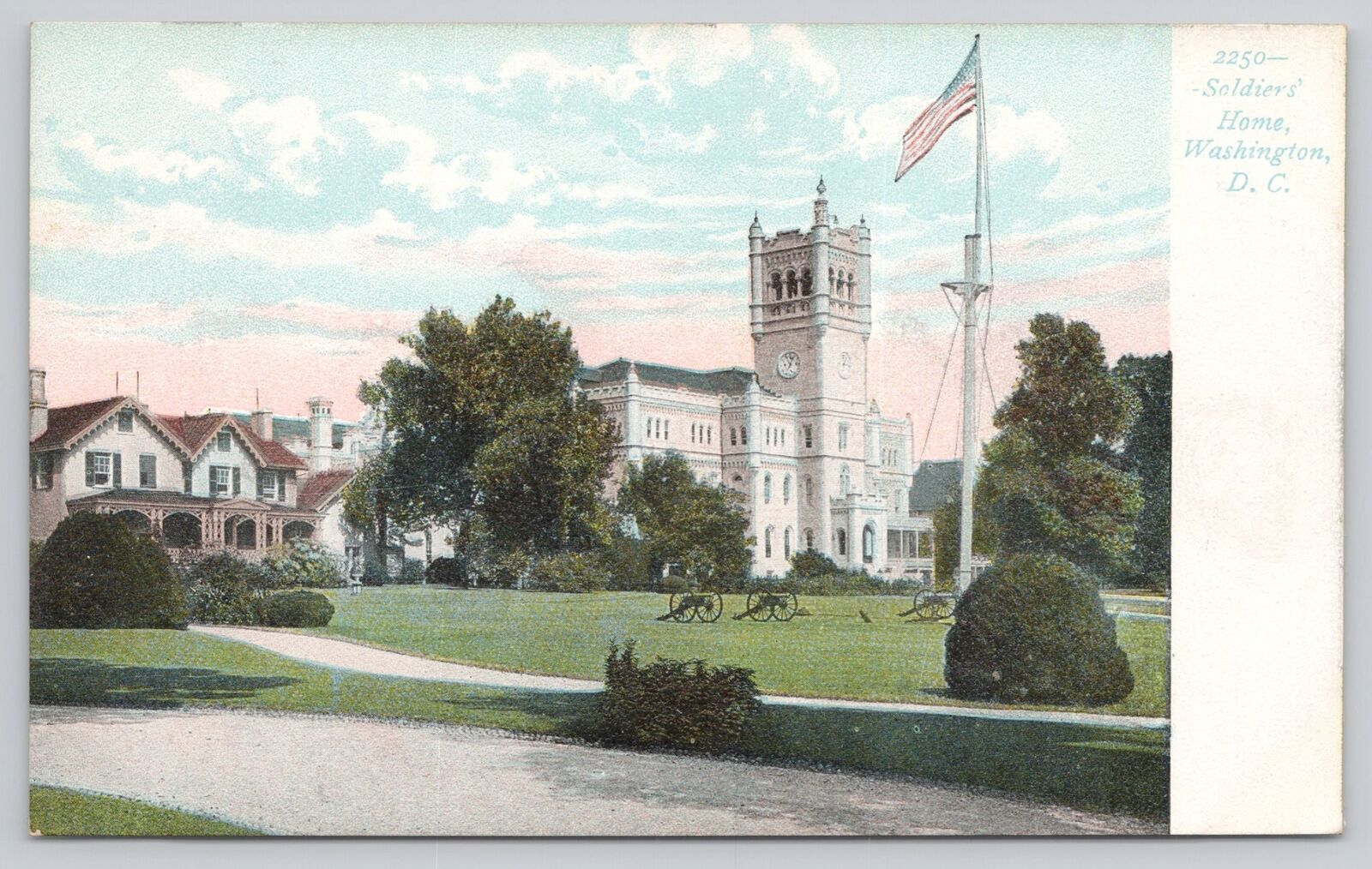 Postcard Soldiers\' Home Washington DC ca.1907