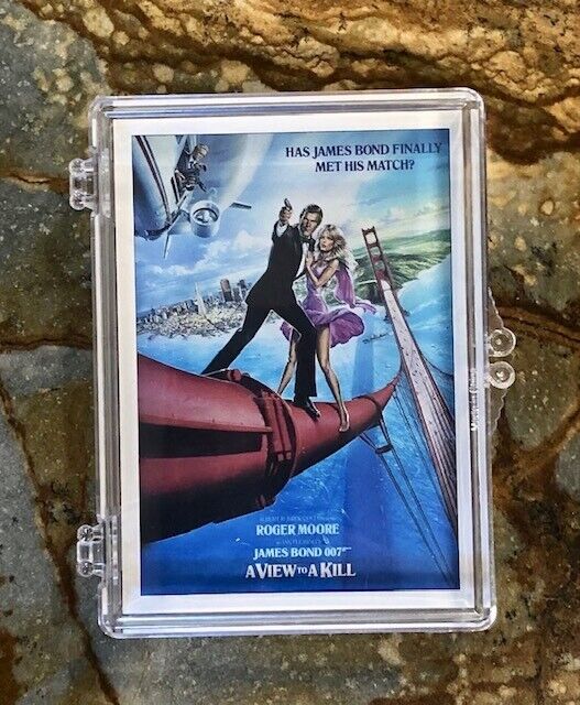 2017 James Bond Archives Final Edition A View To A Kill Throwback Set (30 cards)
