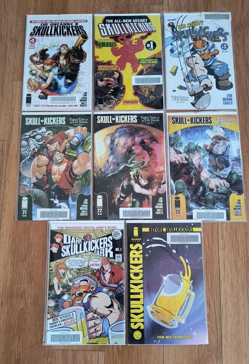 Various Skullkickers Image Comics Lot of 8 Comics