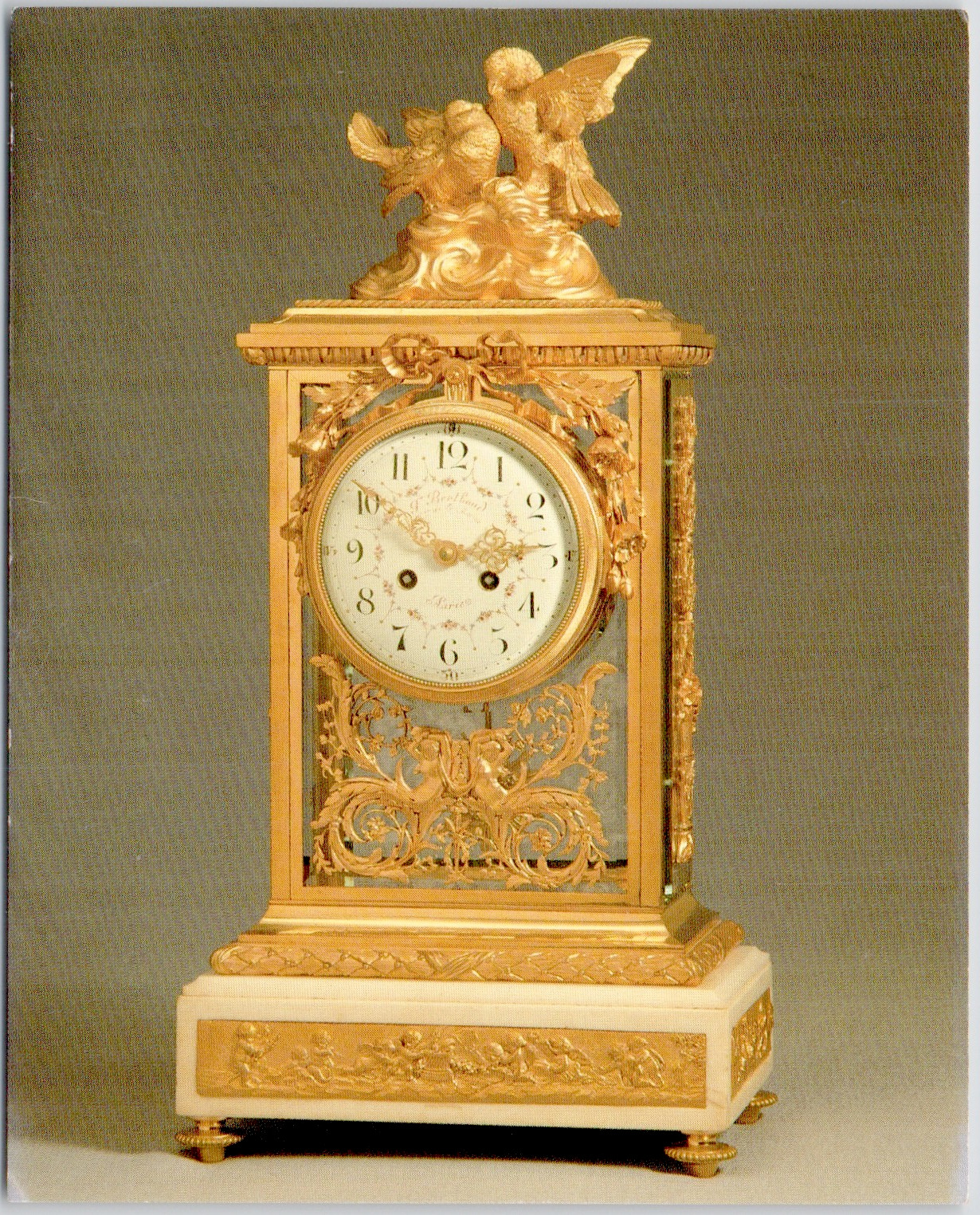 Columbia Pennsylvania Watch Clock Museum Mantel Clock 1860 Paris France Postcard