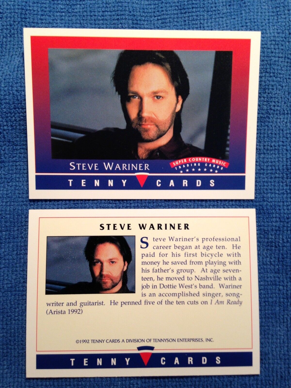 1992 Tenny Cards, Steve Wariner, EX-NM