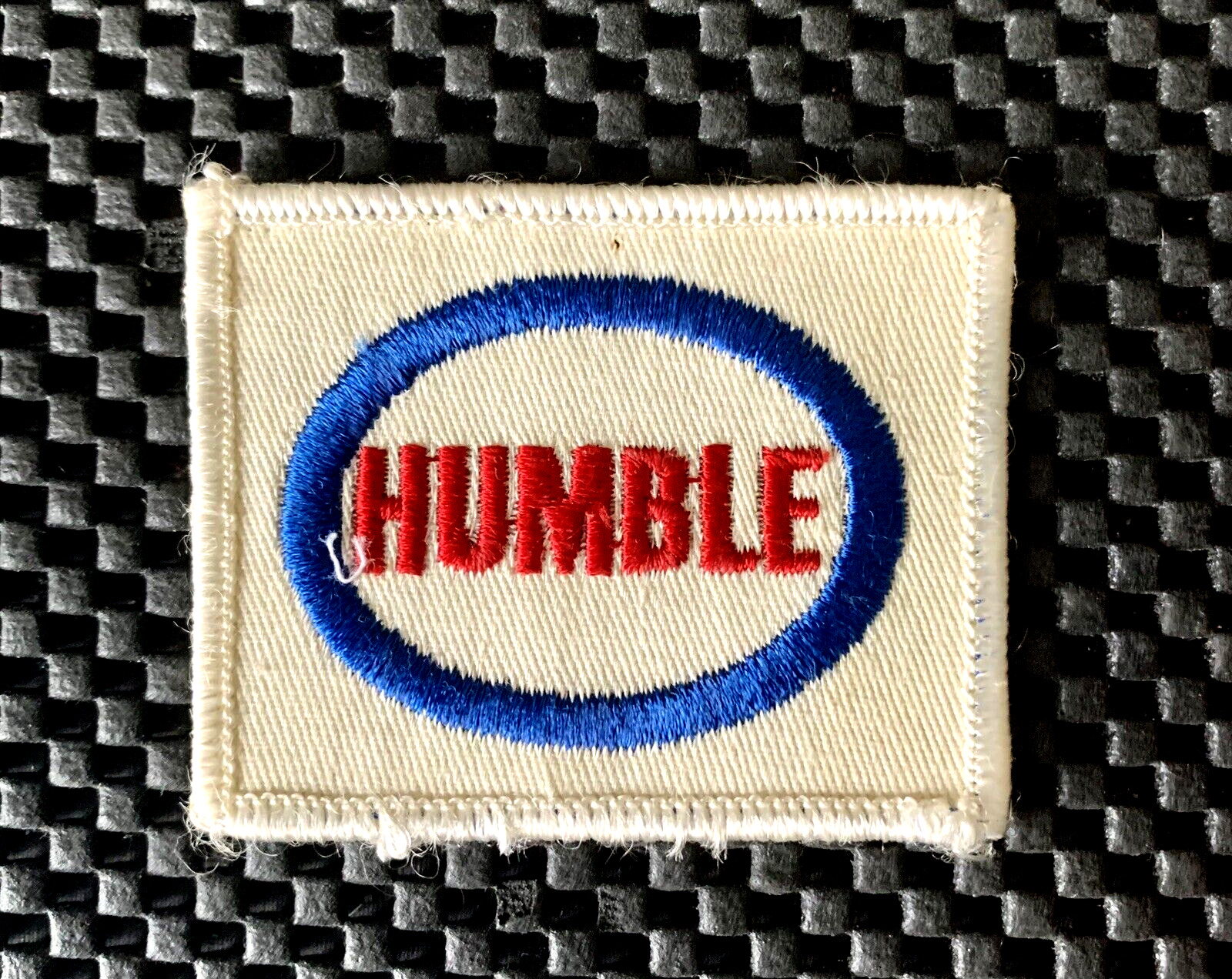 HUMBLE GAS OIL EMBROIDERED SEW ON ONLY PATCH ENCO GAS SERVICE 2 3/4\