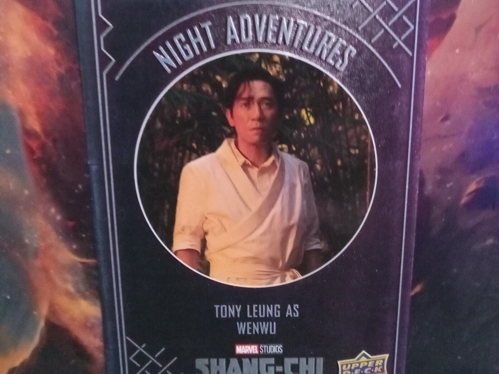Shang Chi Legend of The Ten Rings Adventures Green Parallel Card #NA8 Tony Leung