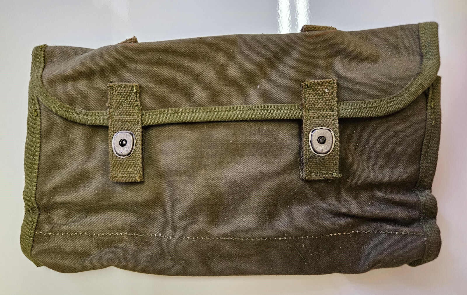 Vintage Canvas Military Bag/Pouch