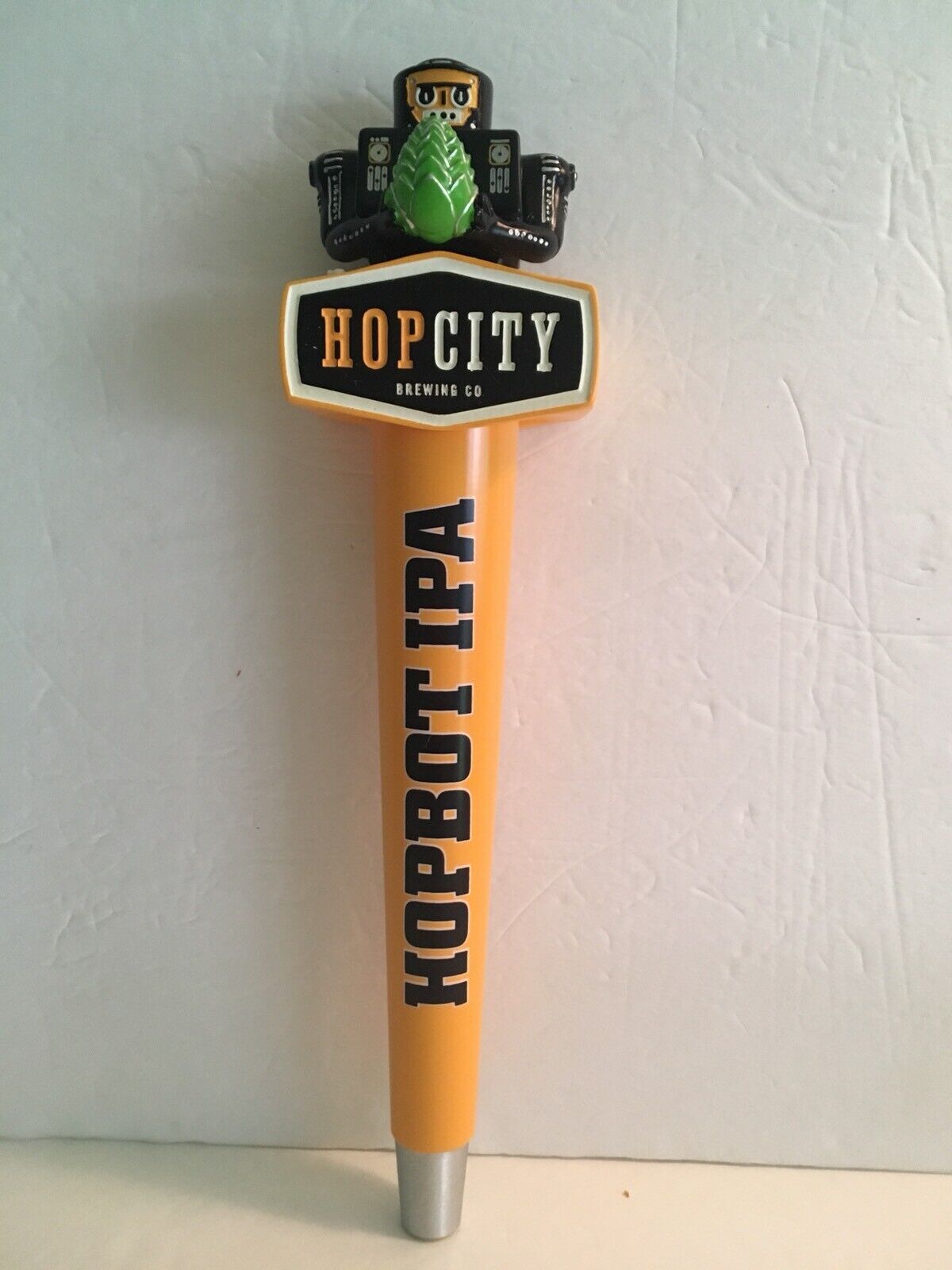 Tap Handle Beer Hop City Hopbot Figure NEW