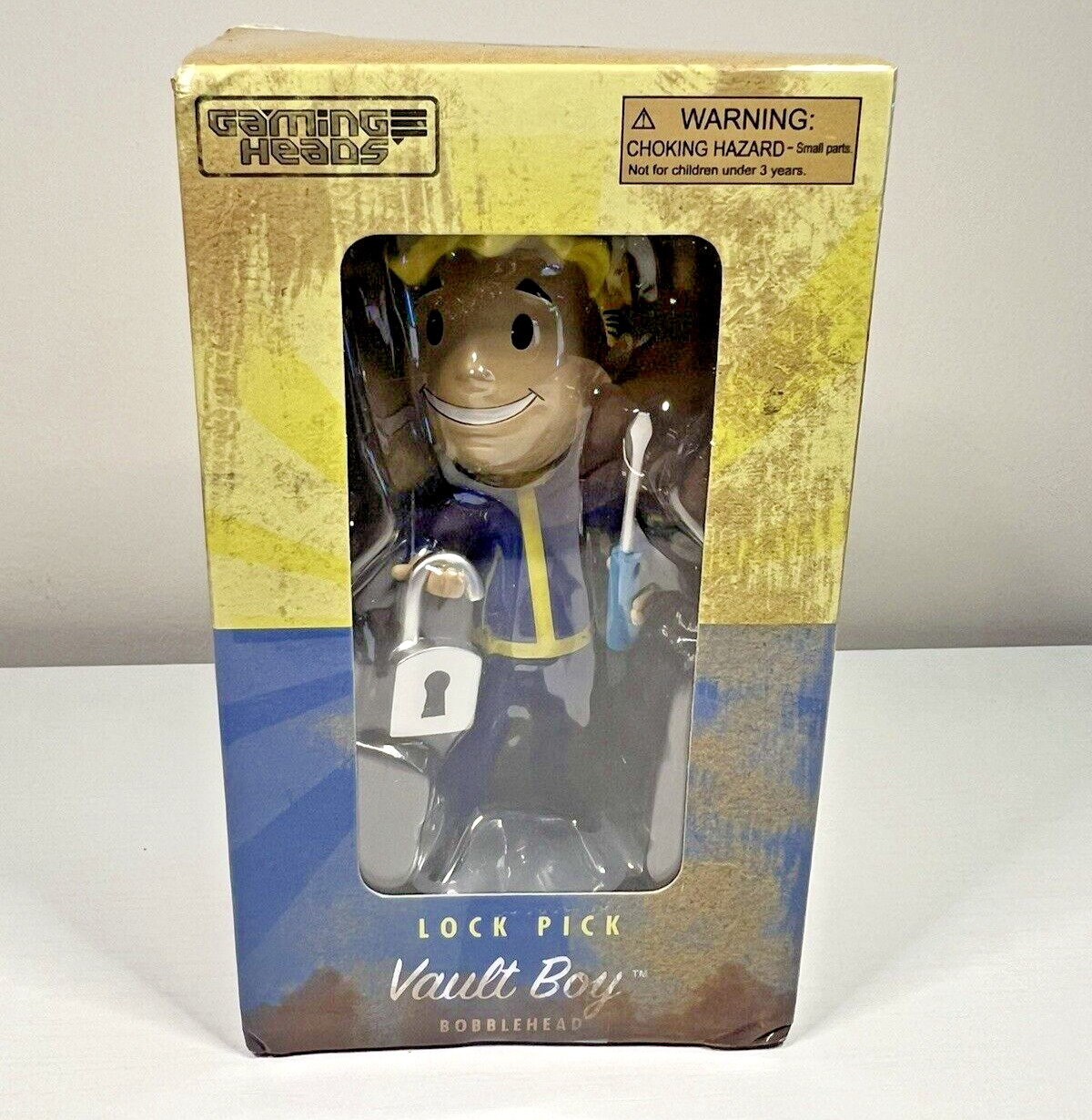 Fallout 76 Vault Boy Lock Bobblehead