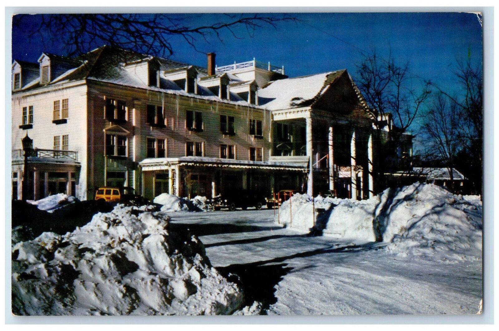 c1960's Eastern Slope Inn North Conway New Hampshire NH Vintage Postcard