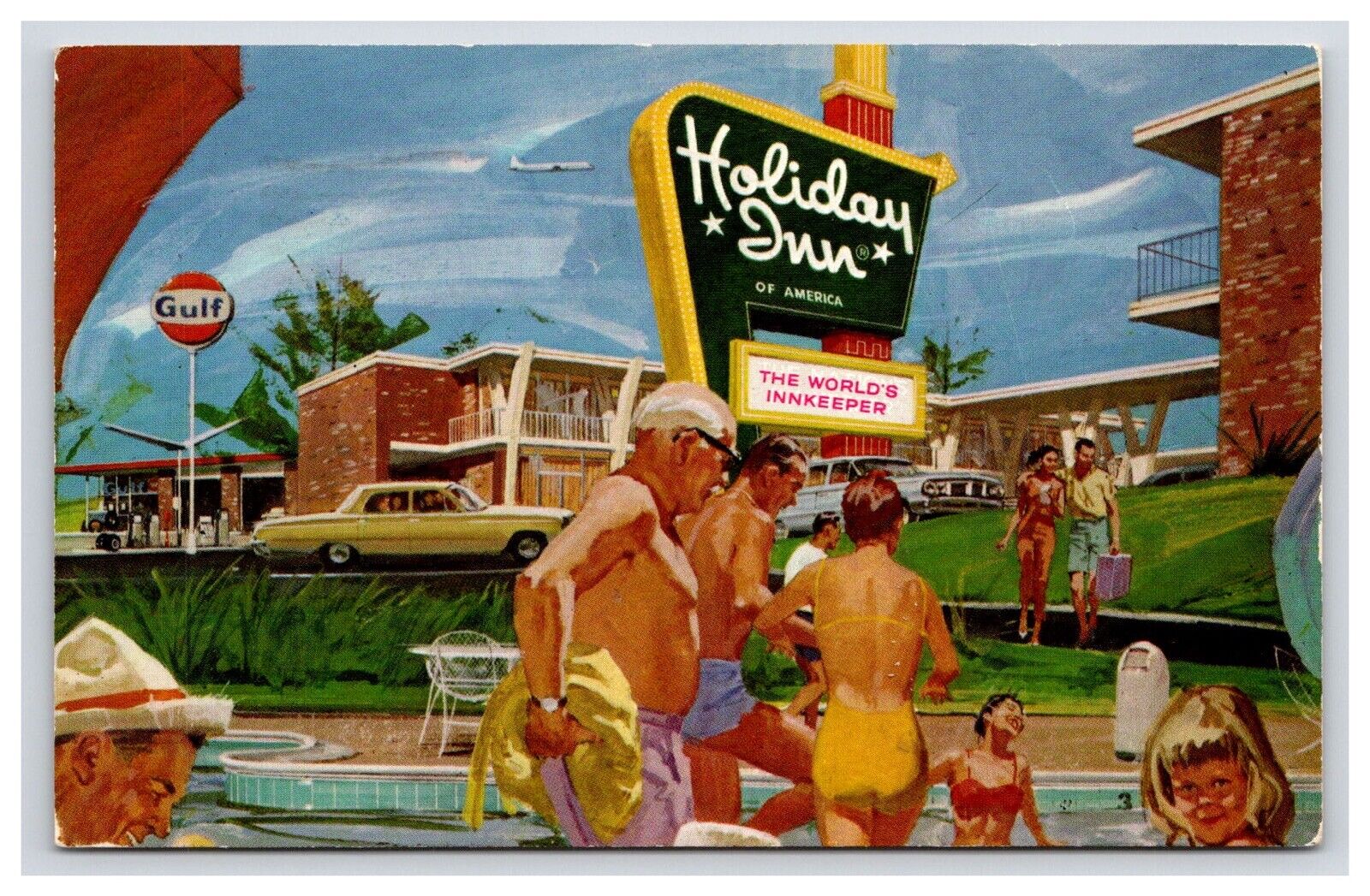 Postcard: SC Holiday Inn, Walterboro, South Carolina - Posted
