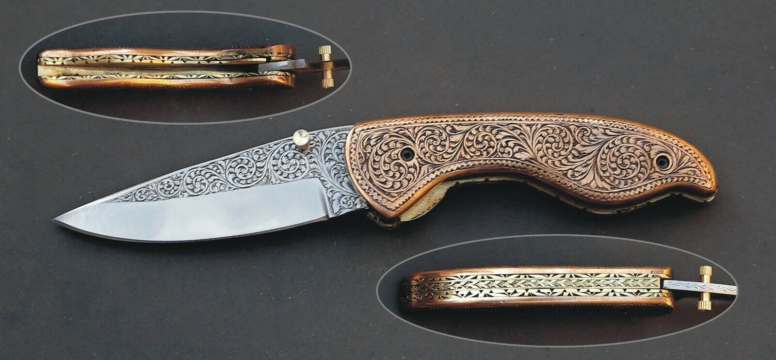 Newly Designed Hanmade D2-Steel Beautiful Hunting Knife.