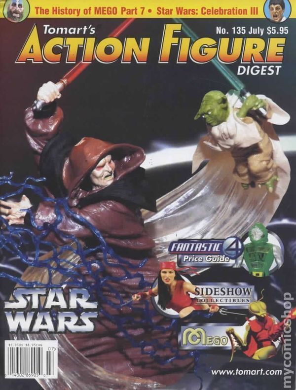 Tomart\'s Action Figure Digest #135 FN 6.0 2005 Stock Image