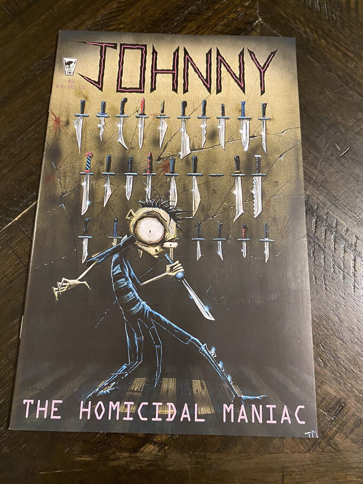 Johnny The Homicidal Maniac 1-7 Complete Lot Late Printing Slave Labor Graphics
