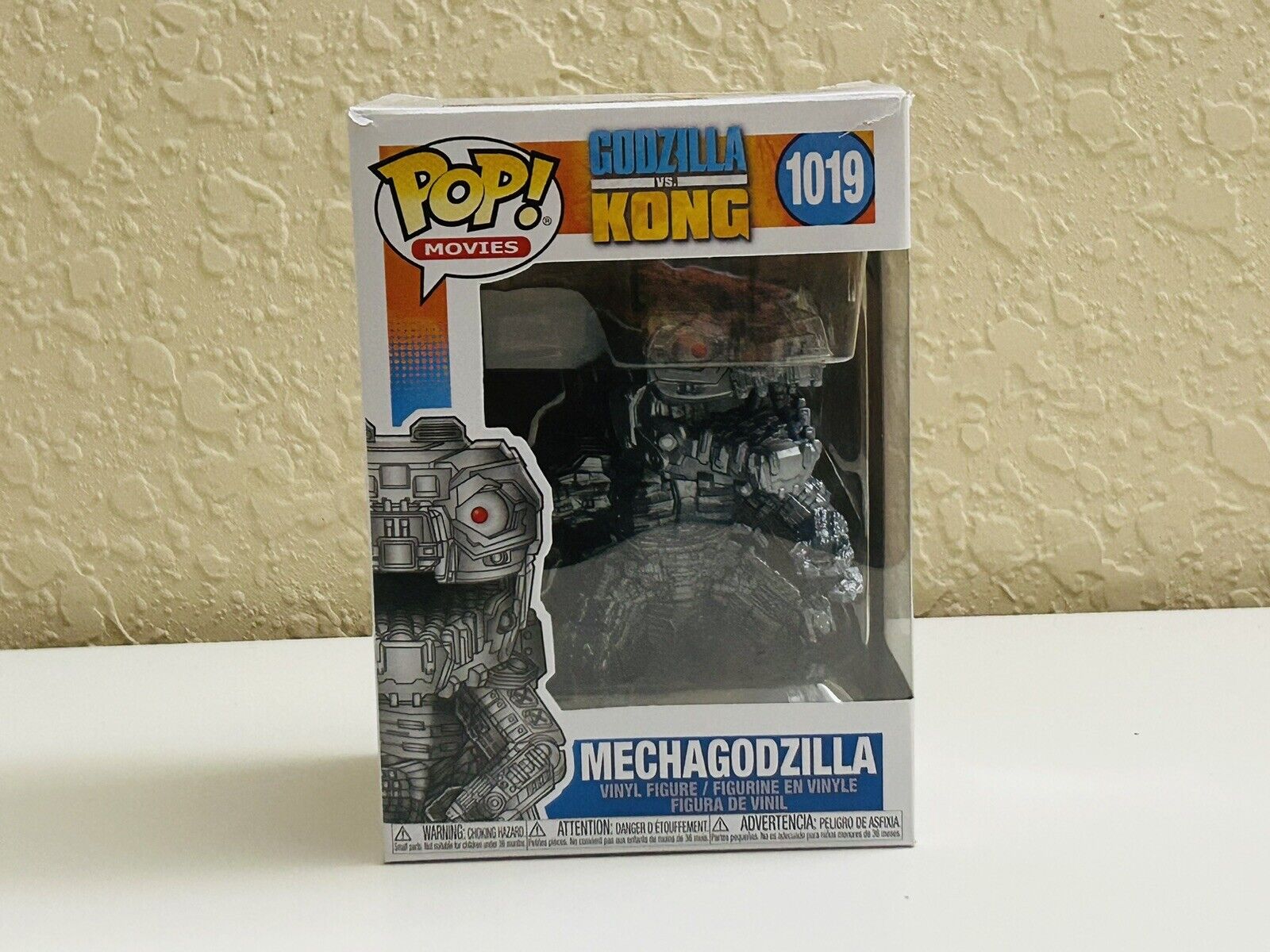 VAULTED Mechagodzilla Funko Pop #1019 Kong Godzilla vs. Movies damaged box