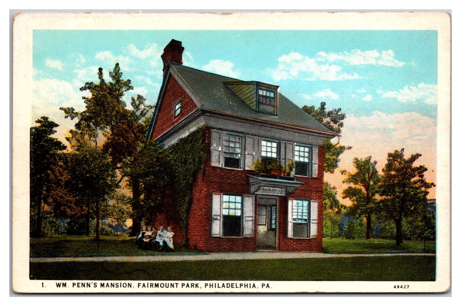 WM. Penn\'s Mansion, Fairmount Park, Philadelphia, Pennsylvania