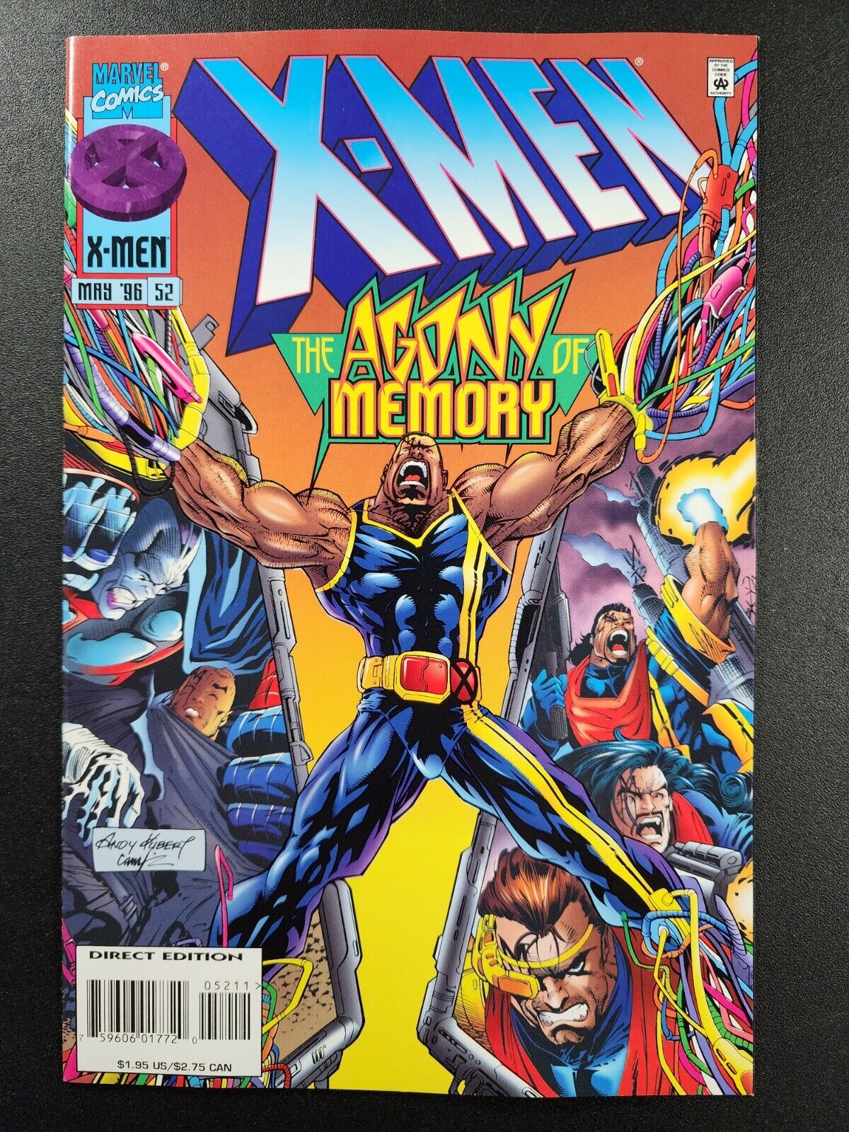 X-Men #52  NM+  Marvel Comics 1996  Cameo Bastion 