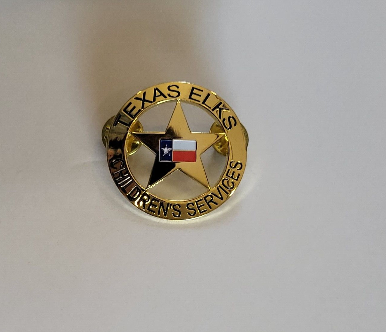 B.P.O.E. Elks Lodge Pin: Texas Elks Childrens Services