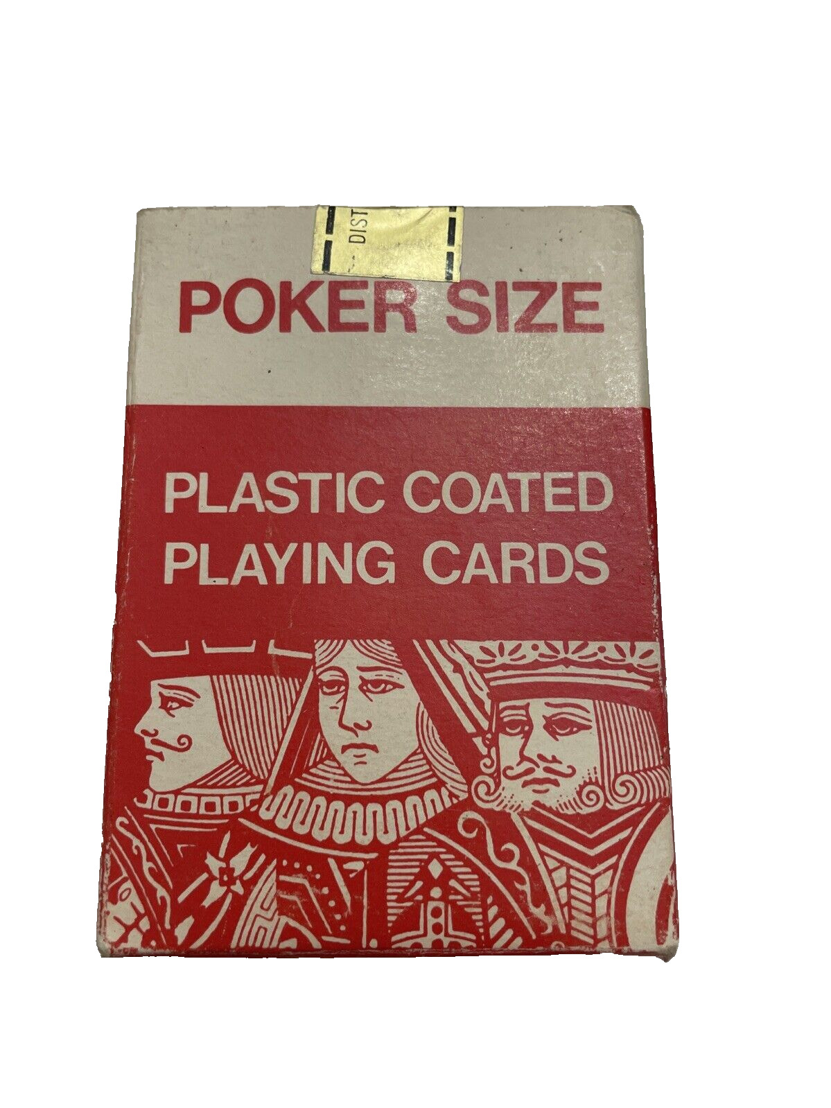 VINTAGE WORLD WIDE PLEASURE PLASTIC COATED Poker Game Playing Cards *SEALED