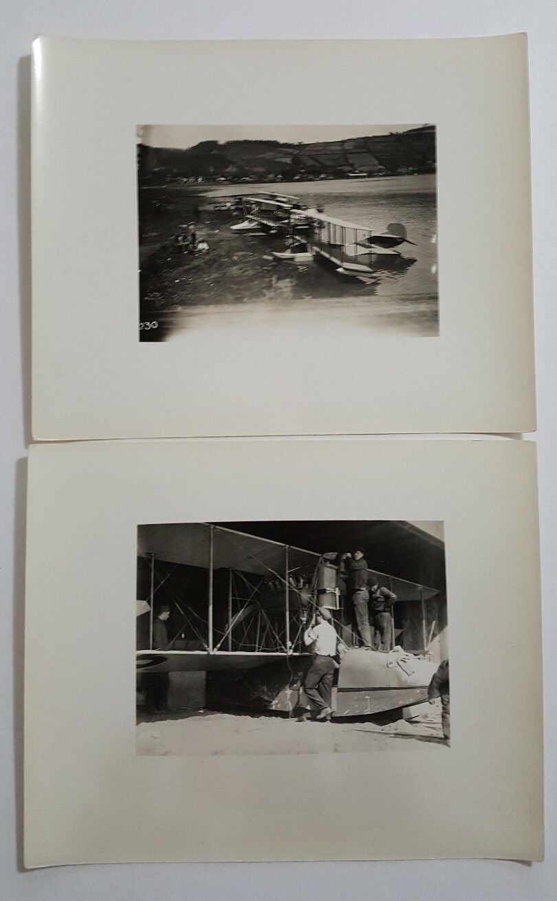 2 Curtiss MF 1912 1943 Press Photo 8 x 10 Aviation Hammondsport NY