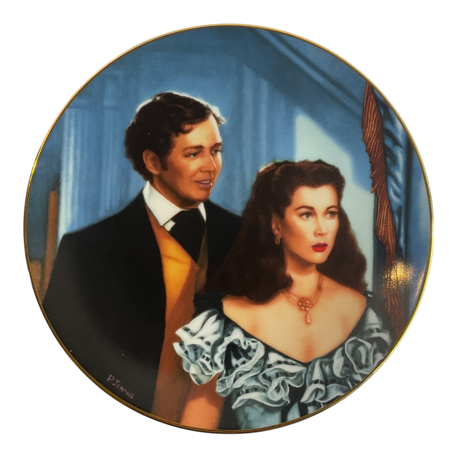 Gone With The Wind Critics Choice The Smitten Suitor Commemorative Plate