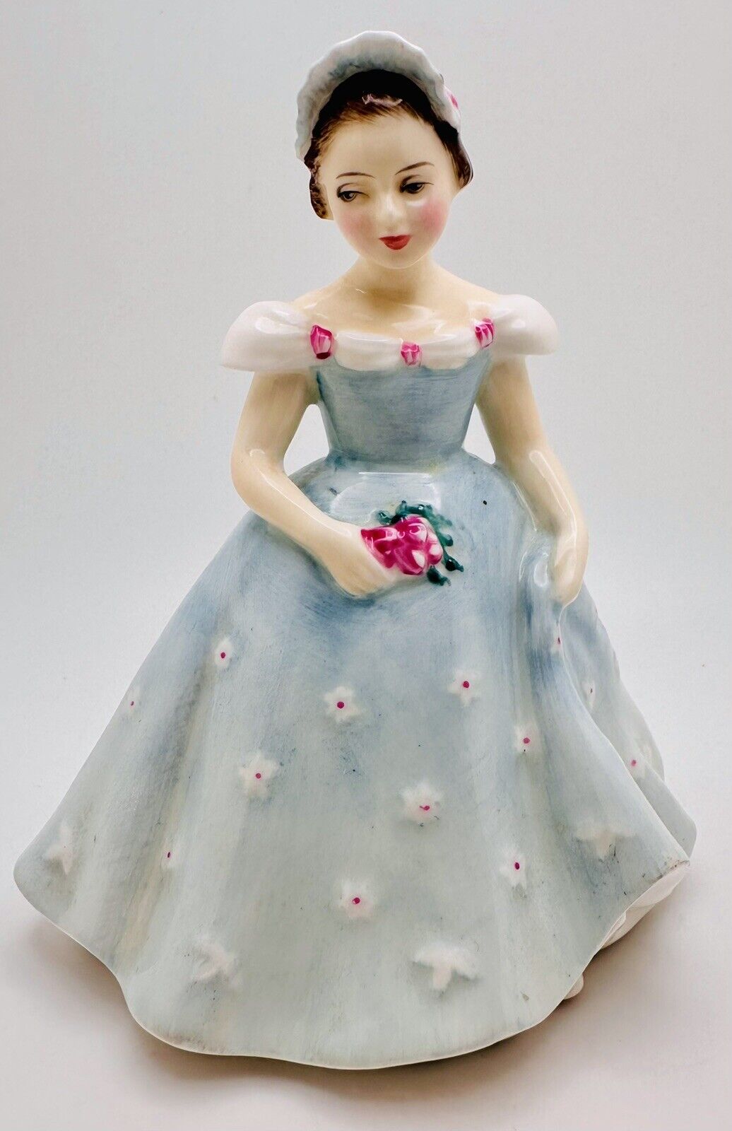 Vintage Royal Doulton The Bridesmaid Figurine HN 2196 Wedding Girl Figure 1959
