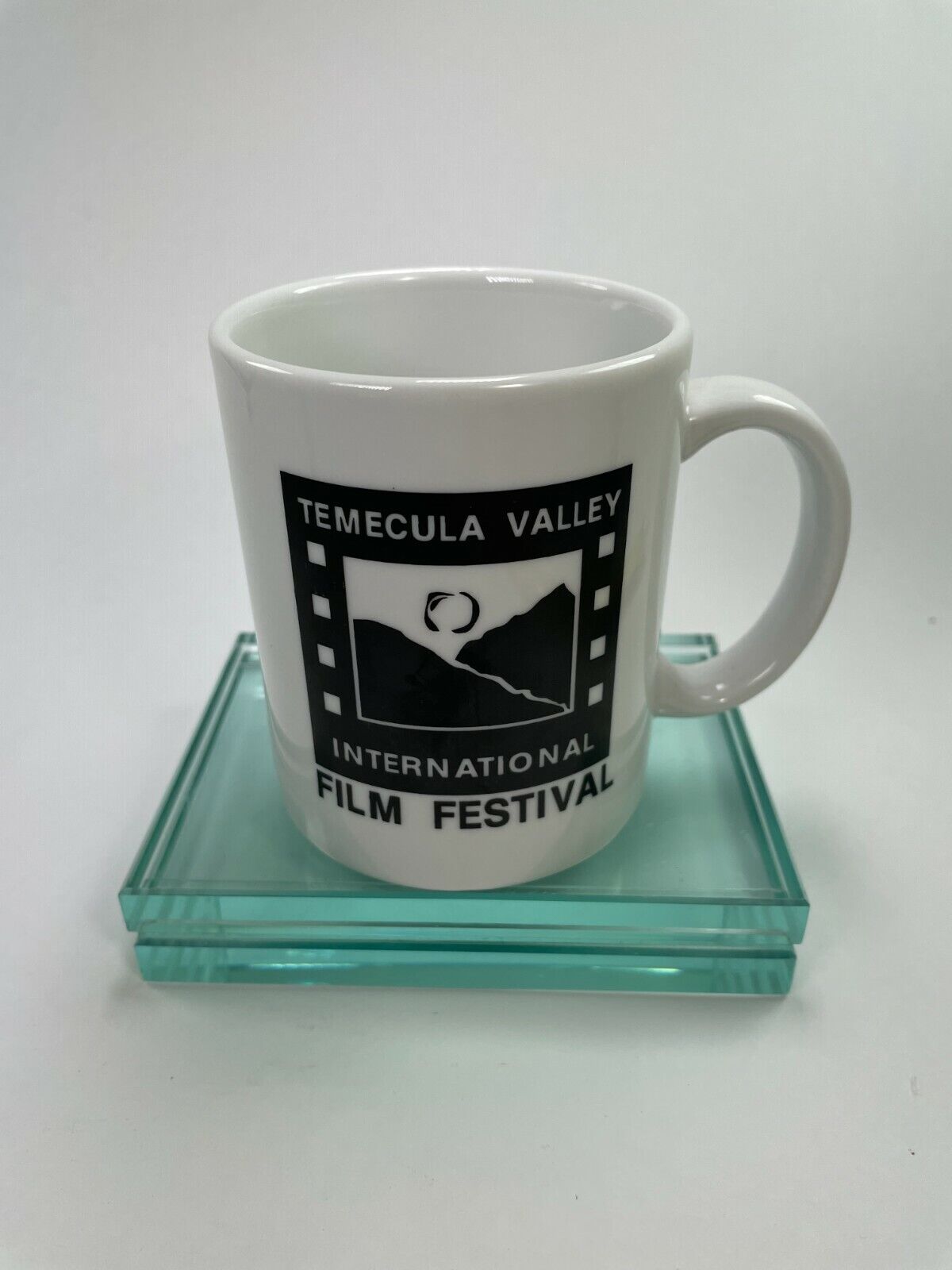 Temecula Valley International Film Festival Mug Beige Souvenir 12 oz Tea Cup C22