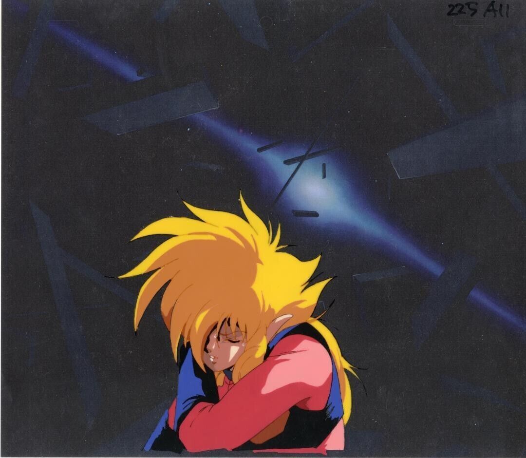 Fight Iczer-1 Episode 2 Cel Picture Anime Drawing Japan with Background