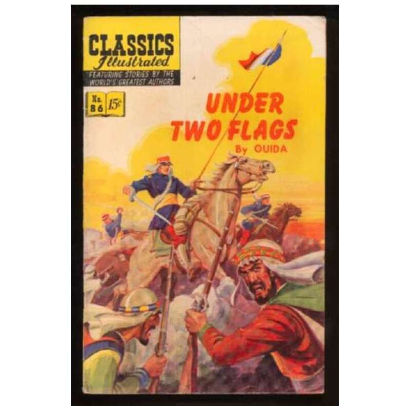 Classics Illustrated (1941 series) #86 HRN #87 in VG +. Gilberton comics [b/