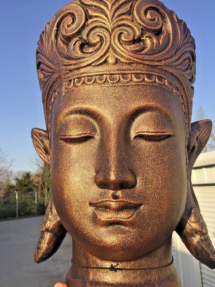 GOLD  FINGER HAND ZEN YOGA Om Namah Shivaya Buddha Hindu Meditation 18/16 ❤️