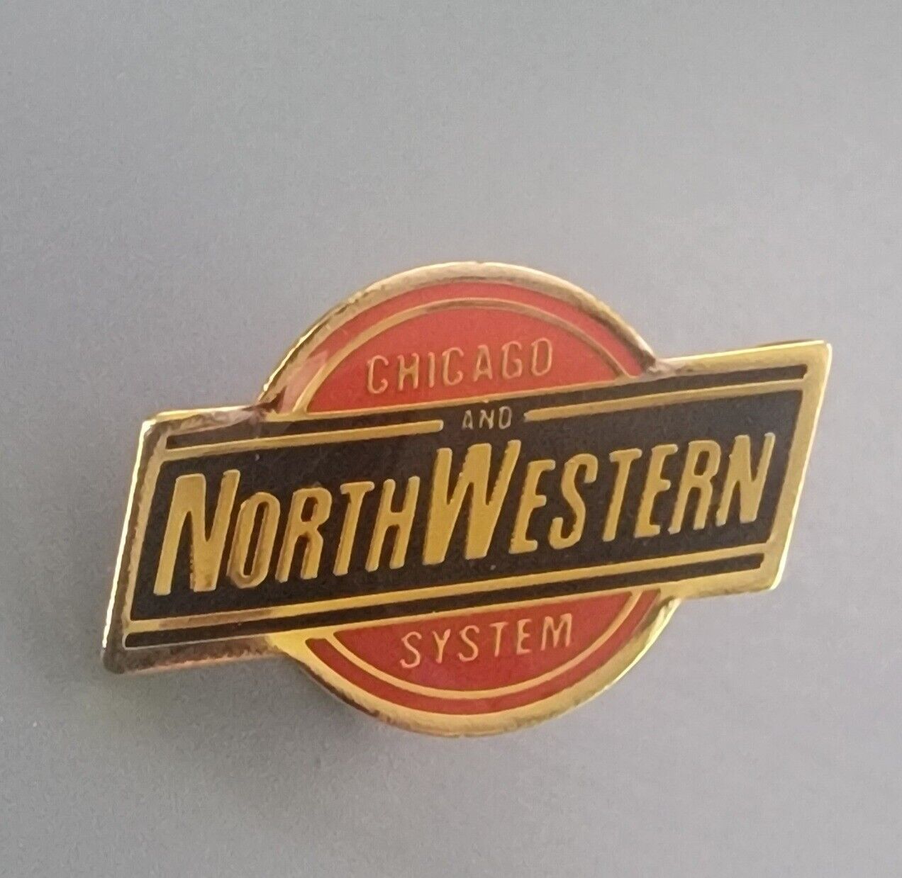 Chicago and North Western System Lapel Pin