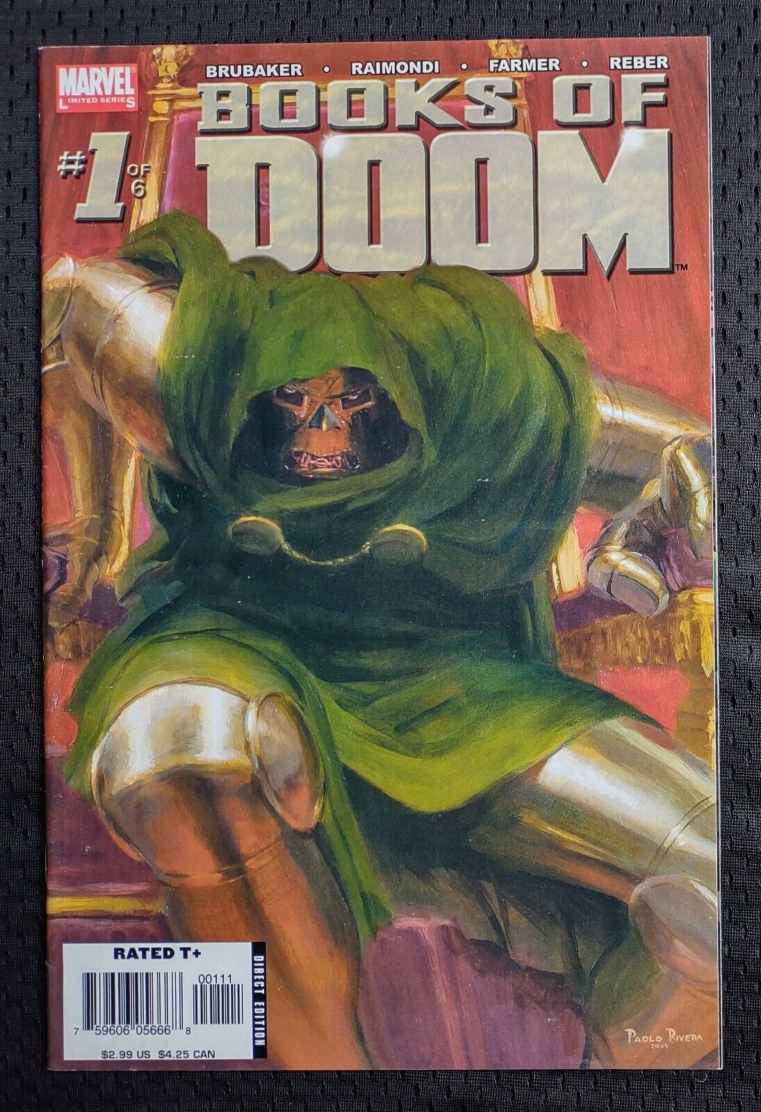 Books of Doom #1 Marvel Comics 2006 Origin of Doctor Doom Ed Brubaker Rivera NM