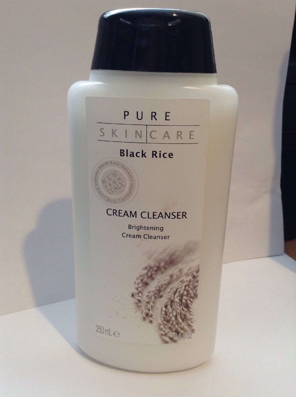 Pure Skincare Black Rice Brightening Cream Cleanser 8.4oz NWOB (LOT OF 2)